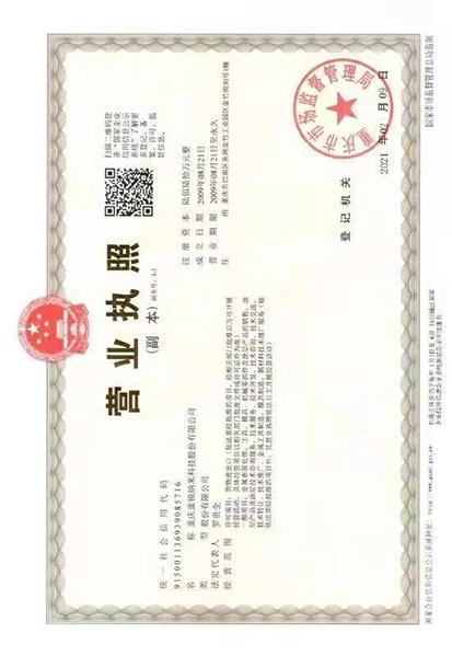 重慶重銳納米營(yíng)業(yè)執(zhí)照